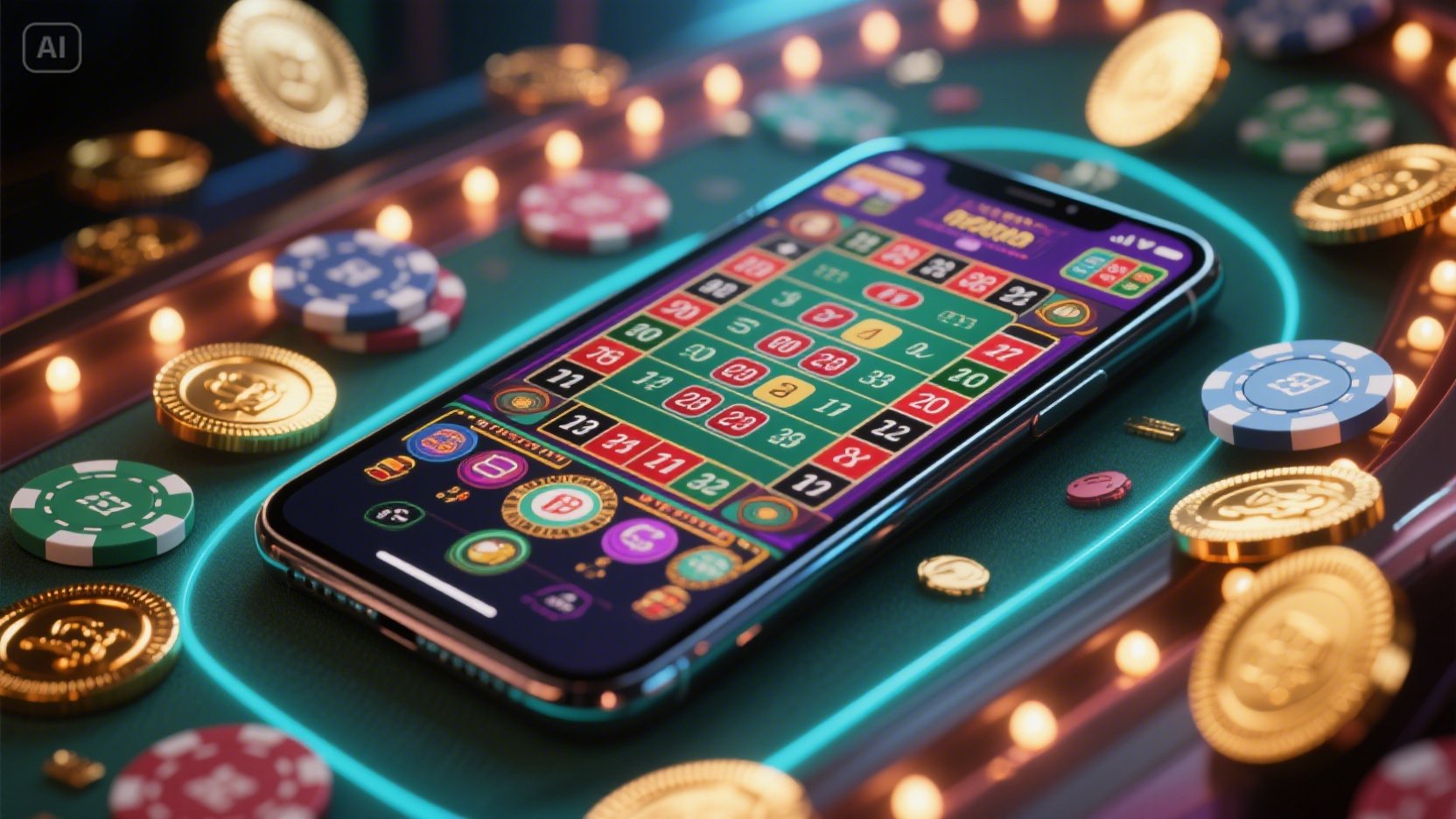 Casino Race Casino desktop and mobile interfaces